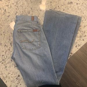 Seven for all man kind boot cut jeans